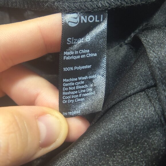 EUC Noli Yoga  Wide Leg High Rise Cargo Pants Women's Size 6 - Picture 7 of 9